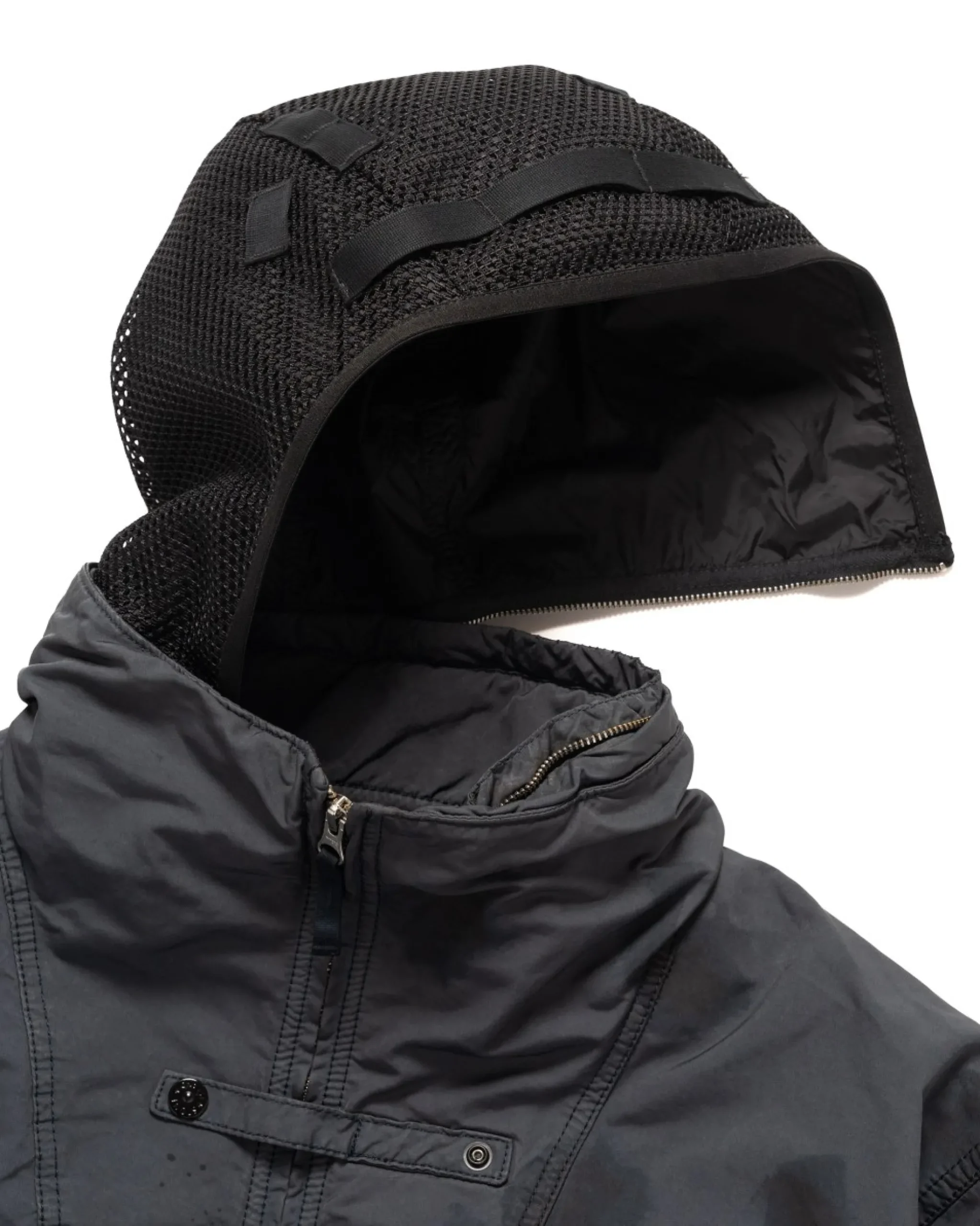 Stone Island Hand Colouring On David-Tc Down Jacket Lead Grey>Men Outerwear