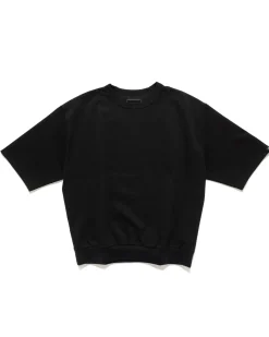 Sophnet. Hem Ribbed S/S Top Black>Men T-Shirts