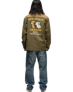 Human Made Hunting Jacket Olive Drab>Men Outerwear