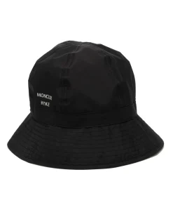 Moncler Genius Hyke Bucket Hat Black>Men Headwear