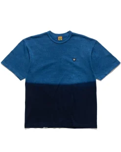 Human Made Indigo Dyed T-Shirt #1 Indigo>Men T-Shirts