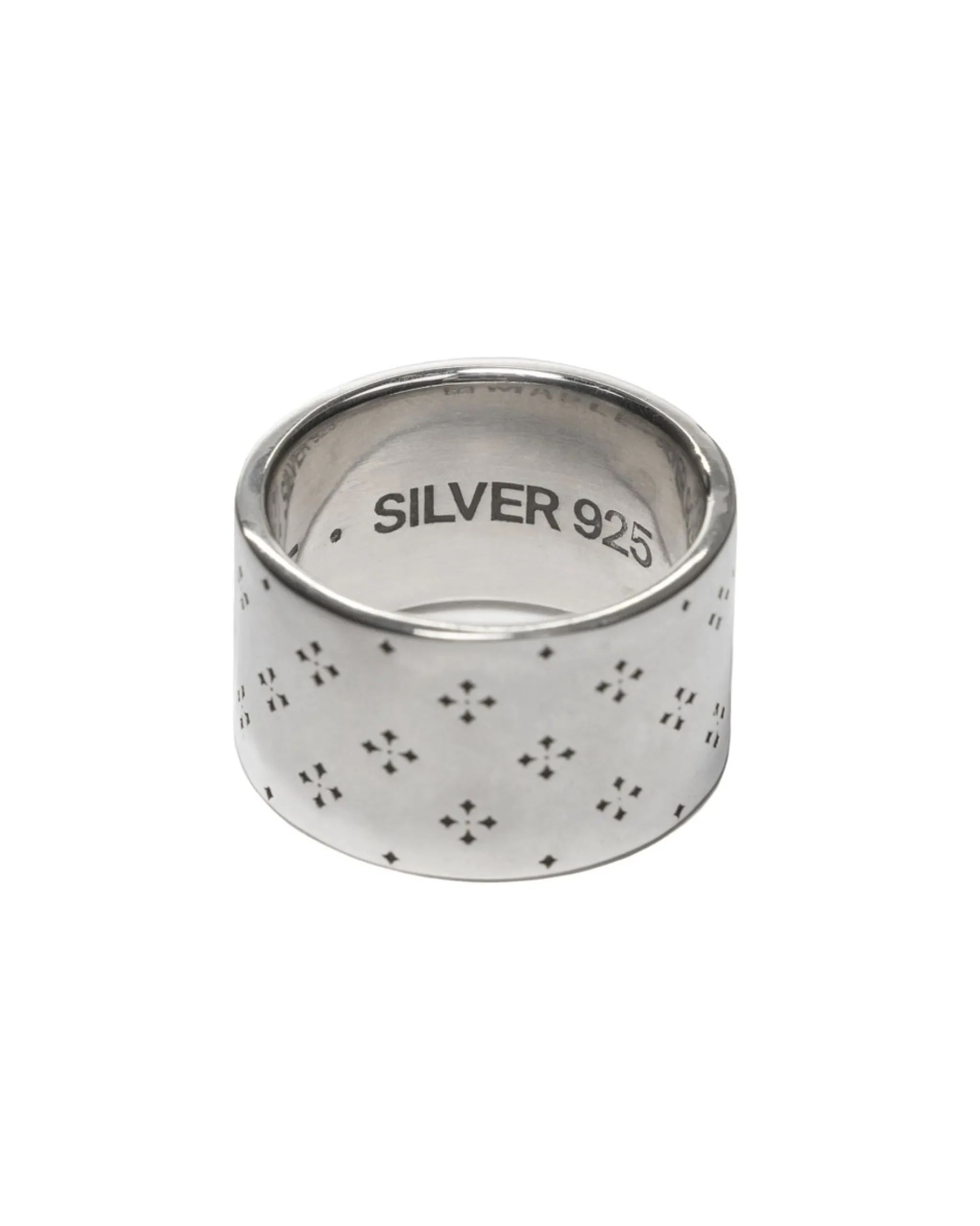 MAPLE Iron Cross Ring Silver 925>Men Accessories