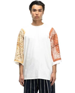 KAPITAL 18.5/Jersey Bandanna Huge-T(Botanical) Light Brown><noscript><img width=