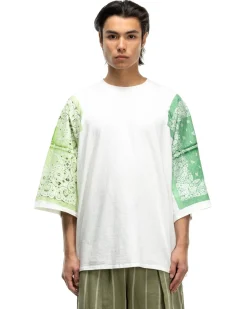 KAPITAL 18.5/Jersey Bandanna Huge-T(Botanical) Light Green><noscript><img width=