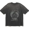 visvim Jumbo Tee S/S Crash World Tour Black>Men T-Shirts