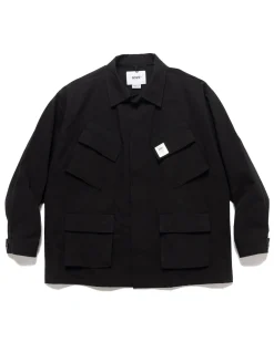 WTAPS Jungle 02/Ls/Nyco. Ripstop Black>Men Shirts