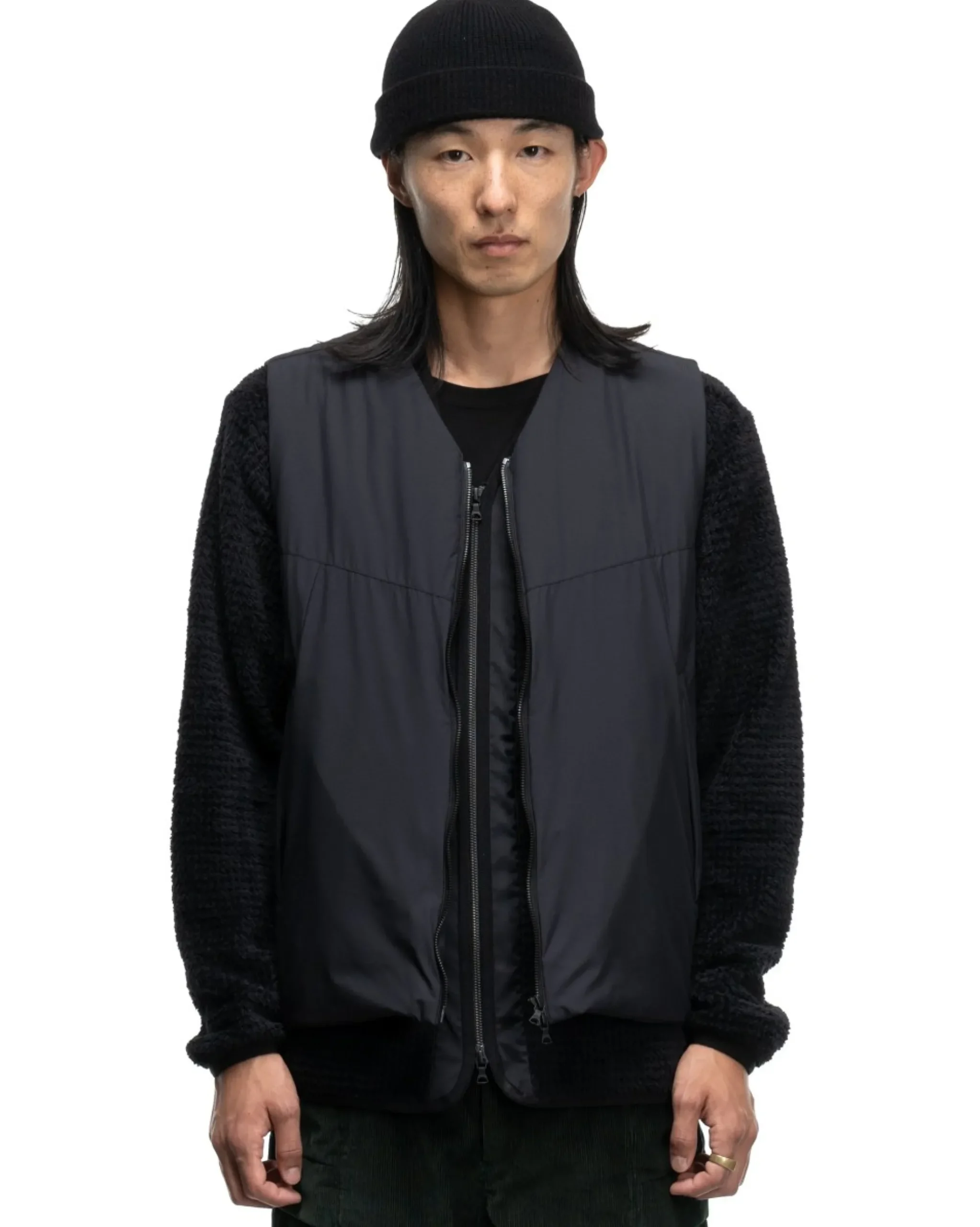 HAVEN Logan Vest-Gore-Tex Infinium™ Windstopper® 2L Nylon Ripstop/Primaloft® Black>Men Outerwear