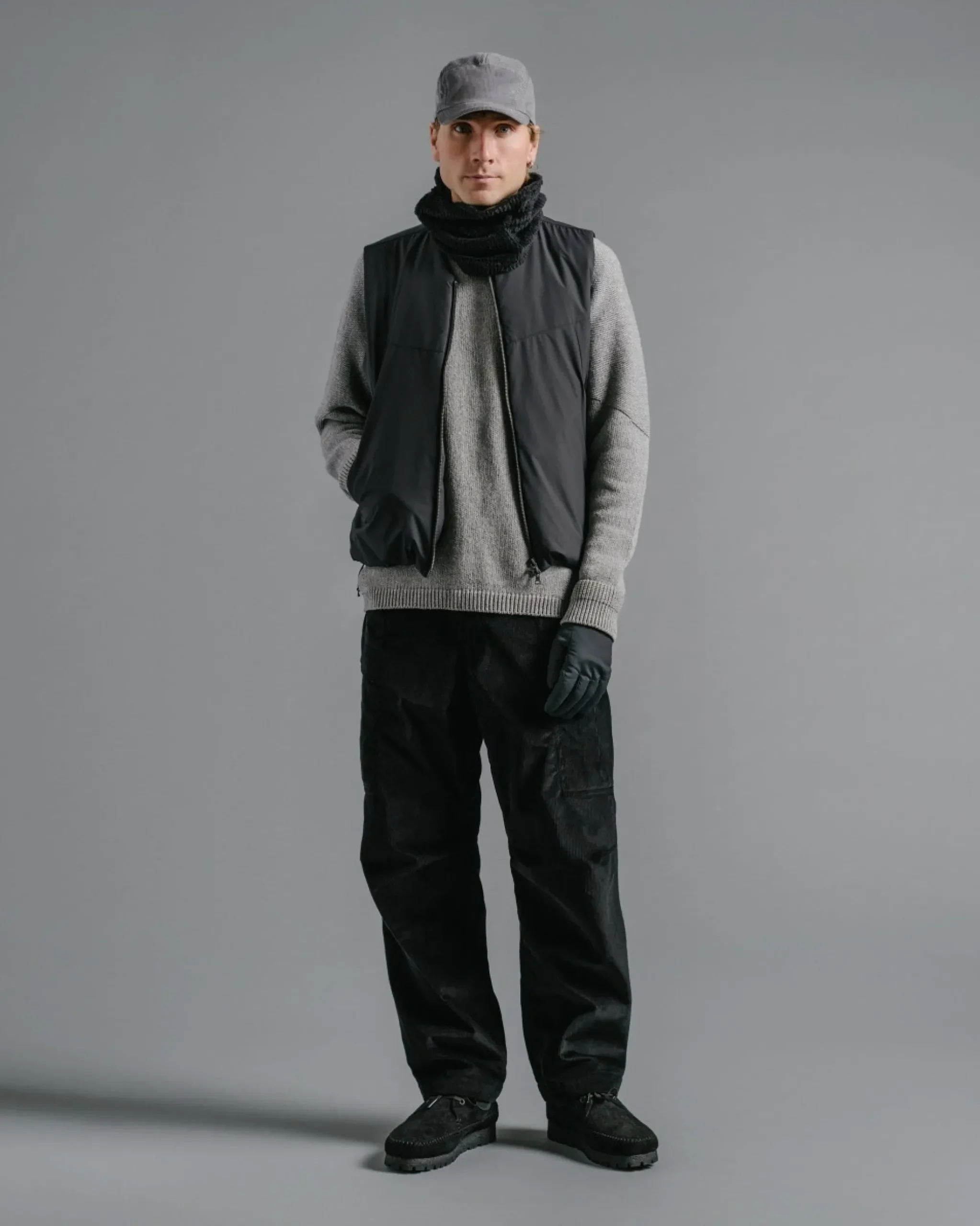 HAVEN Logan Vest-Gore-Tex Infinium™ Windstopper® 2L Nylon Ripstop/Primaloft® Black>Men Outerwear