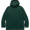 Engineered Garments Long Sleeve Hoody Polyester Waffle Forest>Men Sweaters