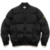 Stone Island Macro Ripstop Nylon Metal In Econyl Regenerated Nylon Down-Tc Jacket Black>Men Outerwear