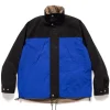 sacai Matte Taffeta Reversible Blouson Blue>Men Outerwear