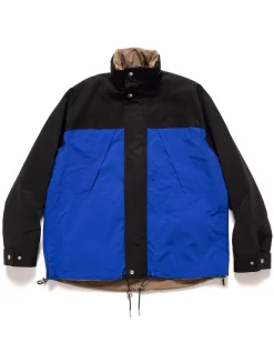 sacai Matte Taffeta Reversible Blouson Blue>Men Outerwear