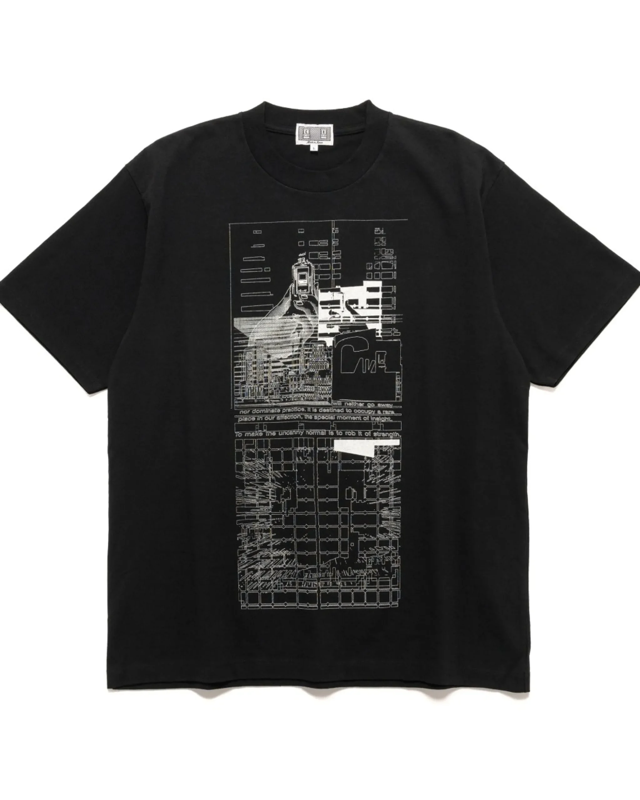 CAV EMPT Md Uncanny Normal T Black>Men T-Shirts