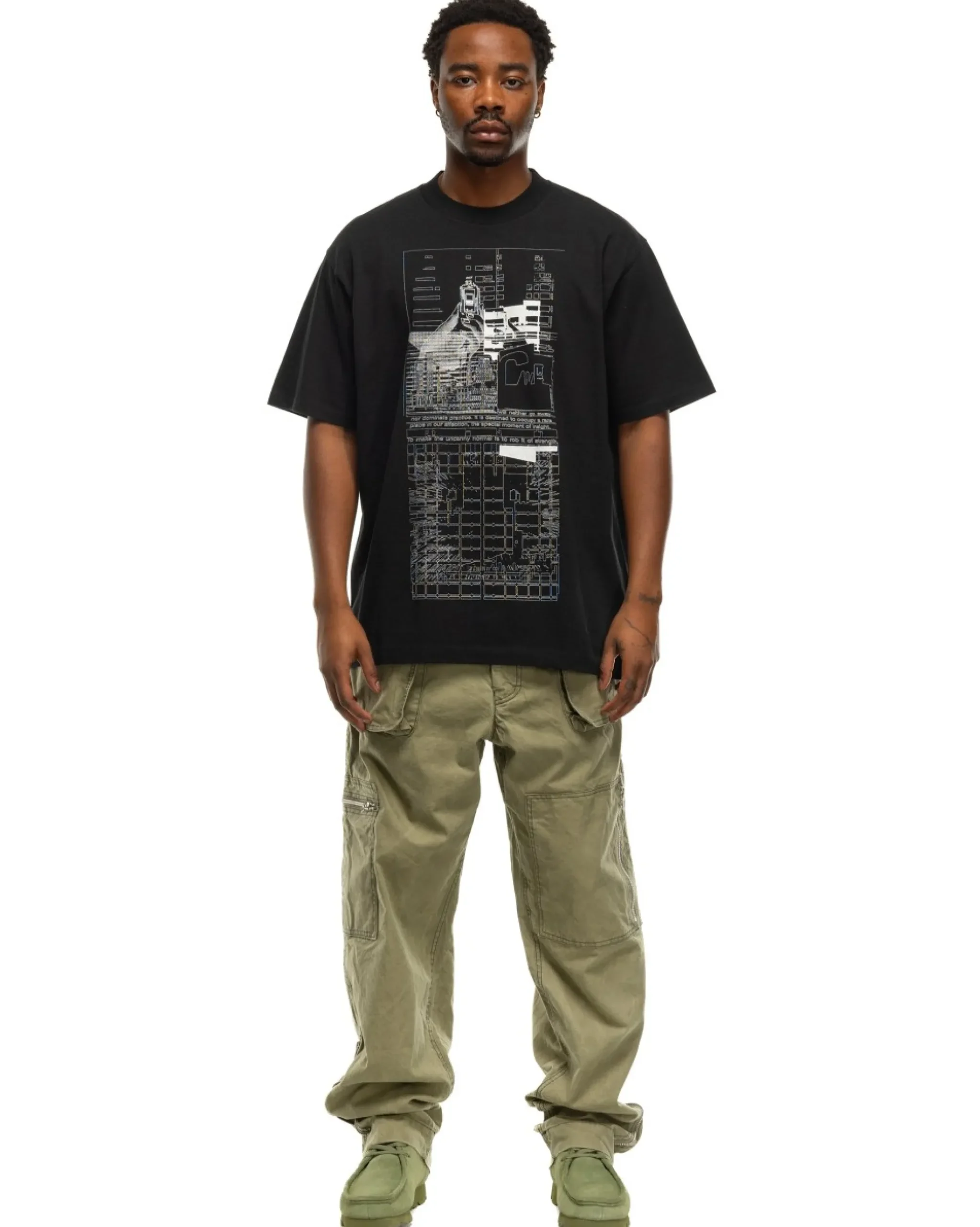 CAV EMPT Md Uncanny Normal T Black>Men T-Shirts