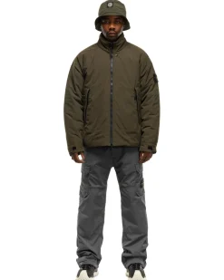 Stone Island Micro Twill With Primaloft P.U.R.E Insulation Jacket Olive>Men Outerwear