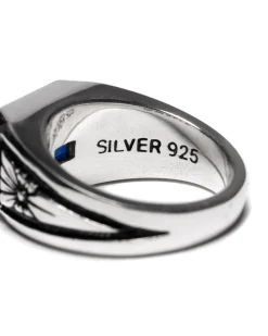 MAPLE Midnight Ring Slim Silver 925/Sapphire><noscript><img width=