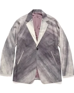 Needles Miles Jacket-Wool Gabardine/Uneven Dye Gray>Men Outerwear