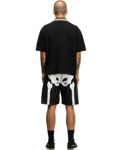 KAPITAL Nylon Bone Swim Trunks Black><noscript><img width=