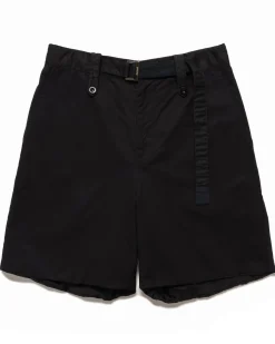 sacai Overdyed Shorts Dark Navy>Men Shorts