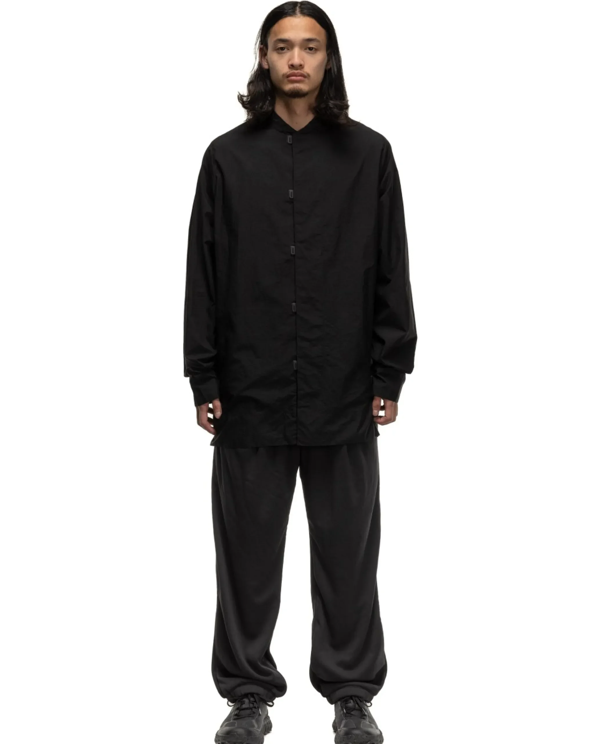 Teatora Packable Capsulesnap Shirt Black>Men Shirts