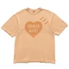 Human Made Plant Dyed T-Shirt #3 Beige>Men T-Shirts