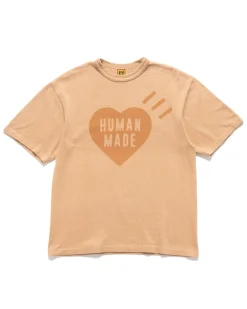 Human Made Plant Dyed T-Shirt #3 Beige>Men T-Shirts