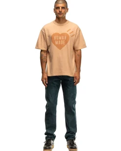Human Made Plant Dyed T-Shirt #3 Beige>Men T-Shirts
