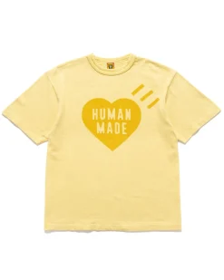 Human Made Plant Dyed T-Shirt #2 Yellow>Men T-Shirts
