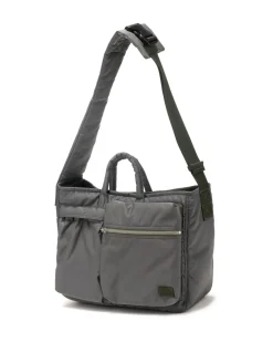 sacai Porter/Delivery Pocket Bag Grey X Khaki>Men Accessories