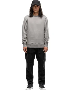 HAVEN Prime Crewneck-Suvin Cotton Terry Slate>Men Sweaters