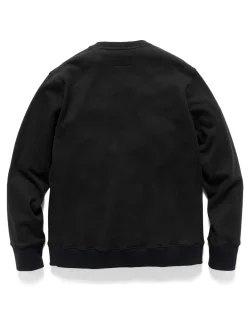HAVEN Prime Crewneck-Suvin Cotton Terry Black><noscript><img width=