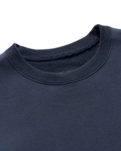 HAVEN Prime Crewneck-Suvin Cotton Terry Navy><noscript><img width=