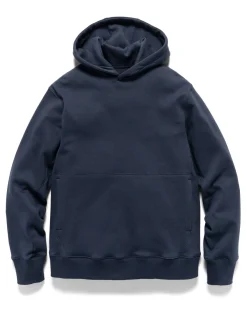 HAVEN Prime Pullover Hoodie-Suvin Cotton Terry Navy>Men Sweaters