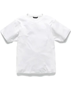 HAVEN Prime Standard Fit T-Shirt S/S-Suvin Cotton Jersey White>Men T-Shirts