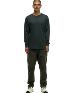 HAVEN Prime Standard Fit T-Shirt L/S-Suvin Cotton Jersey Spruce>Men T-Shirts