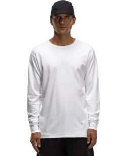 HAVEN Prime Standard Fit T-Shirt L/S-Suvin Cotton Jersey White><noscript><img width=