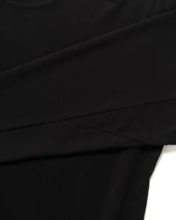 HAVEN Prime Standard Fit T-Shirt L/S-Suvin Cotton Jersey Black><noscript><img width=