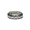 MAPLE Quilted Band Ring Silver 925>Men Accessories