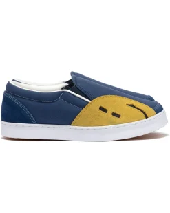 Kapital Rain Smile Slip-On Shoes Blue>Men Footwear