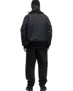HAVEN Rig Pants-Duca Visconti Emerized Cotton Twill Black><noscript><img width=