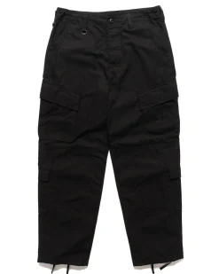 Uniform Experiment Rip Stop Tactical Pants Black>Men Bottoms