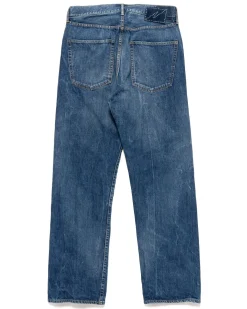 visvim Social Sculpture 01 Dry-21 Indigo><noscript><img width=