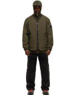 Stone Island Soft Shell-R_E.Dye® Technology In Recycled Polyester With Primaloft® P.U.R.E Insulation Jacket Olive>Men Outerwear