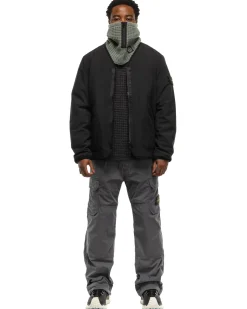 Stone Island Soft Shell-R_E.Dye® Technology In Recycled Polyester With Primaloft® P.U.R.E Insulation Jacket Black>Men Outerwear