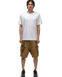 Acronym S24-Pr-A Mercerized Short Sleeve T-Shirt White>Men T-Shirts