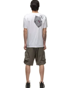 Acronym S24-Pr-B Mercerized Short Sleeve T-Shirt White><noscript><img width=