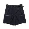 WTAPS Spss2001/Shorts/Poly. Twill Navy>Men Shorts
