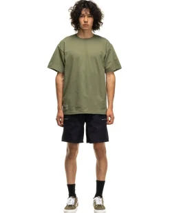 WTAPS Spss2001/Shorts/Poly. Twill Navy>Men Shorts