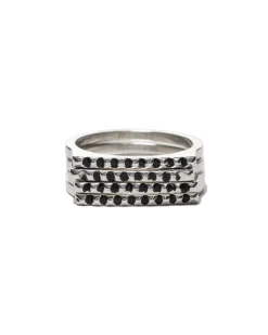 MAPLE Stackable Ring Silver 925 (Fw23)>Men Accessories