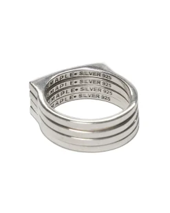 MAPLE Stackable Ring Silver 925 (Fw23)><noscript><img width=